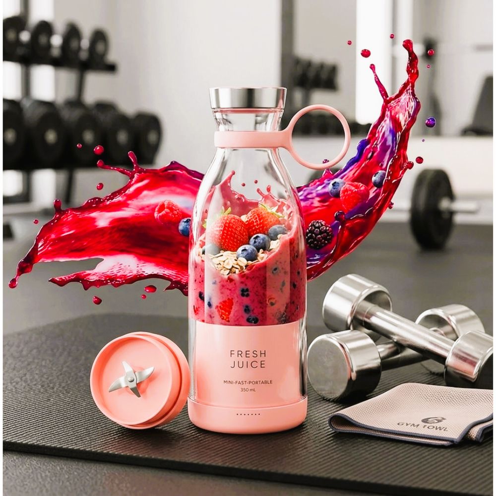 Travel Portable Mini Juice Blender - USB Rechargeable