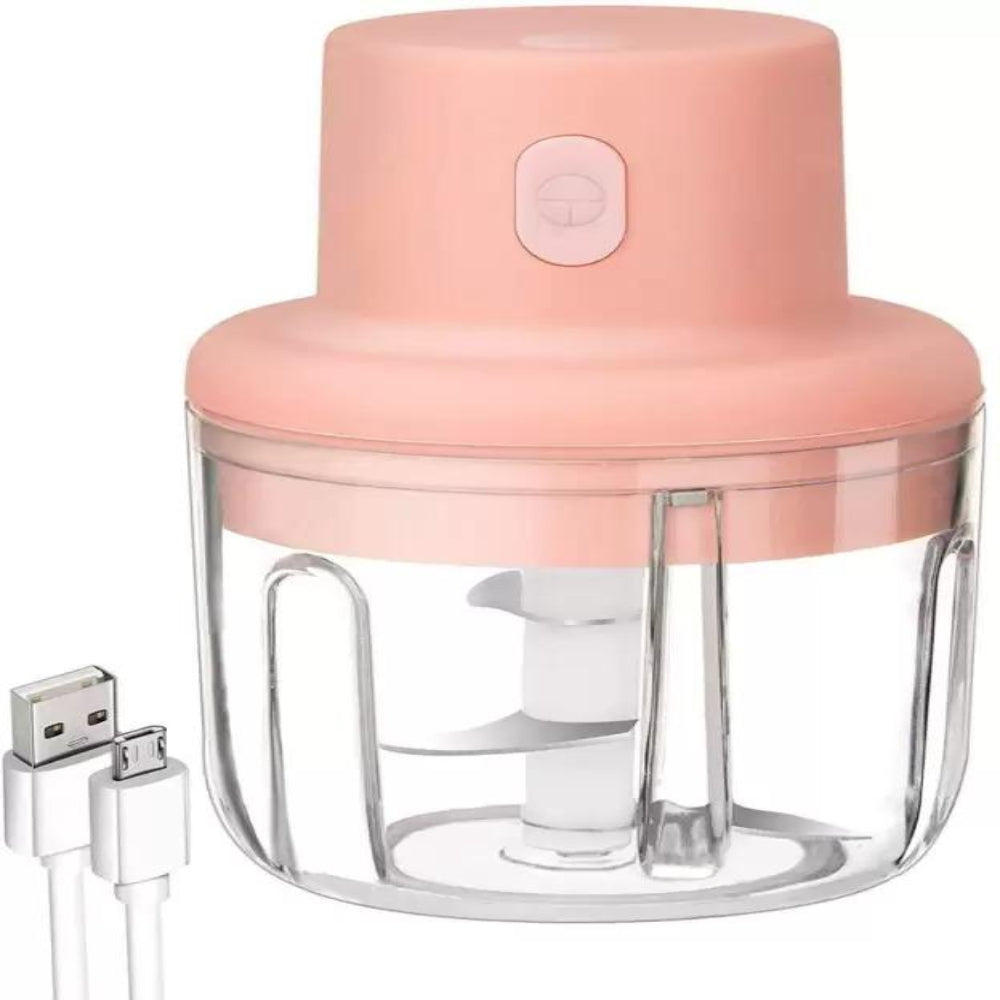 Electric Mini Garlic & Vegetable Chopper - USB Rechargeable