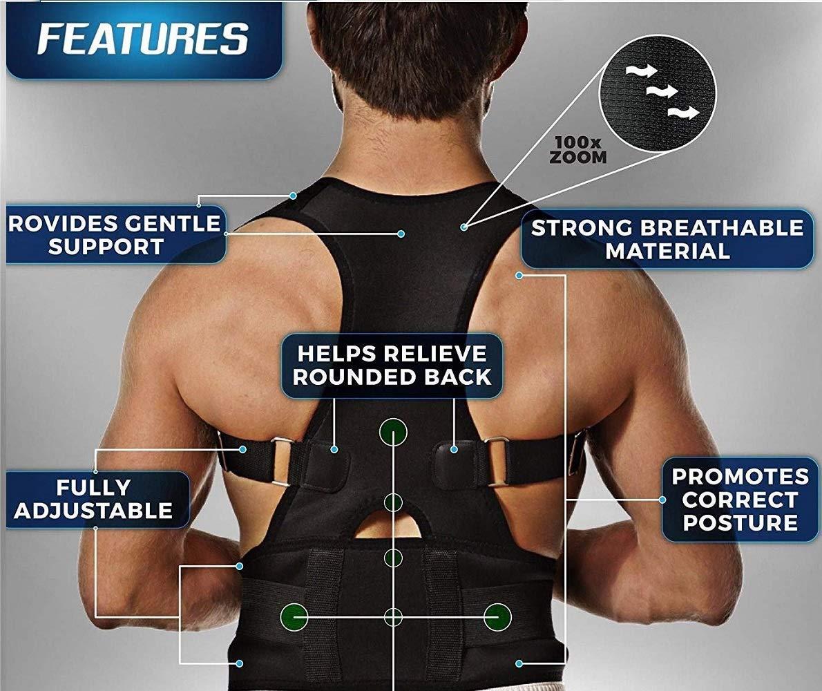 Adjustable Back Posture Corrector Belt - Universal Size for Men & Women
